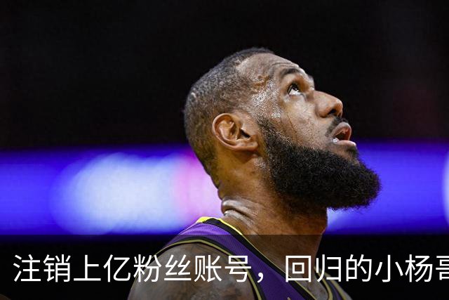 注销上亿粉丝账号，回归的小杨哥目标早已不在国内